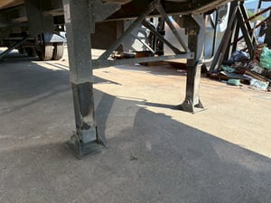 หางพื้นเรียบ 3เพลา  สามมิตร ปี2563