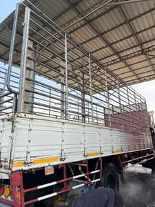 6ล้อISUZU FTR 200แรง ปี46 คอกสูงยาง7.20ม. ราคาพิเศษ