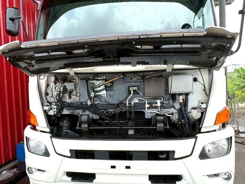 10ล้อhino Victor 260แรงม้า ปี2562 ตู้แห้งยาว7.7เมตรรถพร้อมใช้งาน