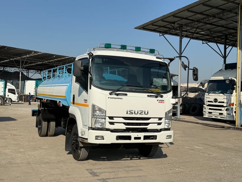 รถน้ำ ISUZU FRR 190แรง ปี62 พร้อมใช้งาน