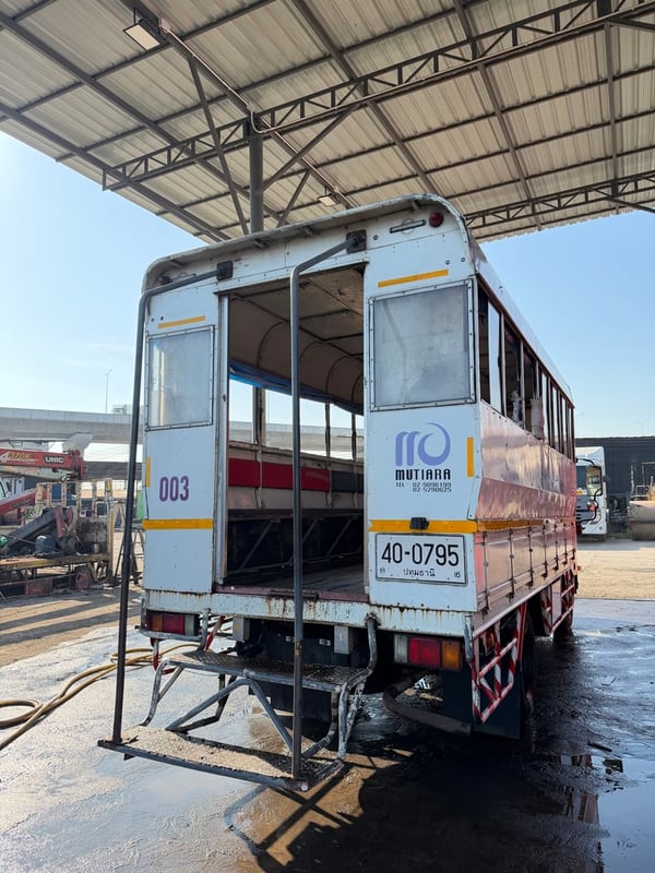 6ล้อสองแถว ISUZU NMR 130แรงปี2554 ยาว4.20เมตร ตามสภาพพร้อมใช้