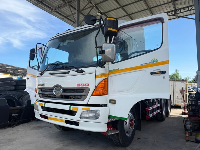 หัวลากHINO 251แรงม้า ปี2551 ยางสวย รถสวยพร้อมใช้ หัวลากHINO 251แรงม้า ปี2551 ยางสวย รถสวยพร้อมใช้