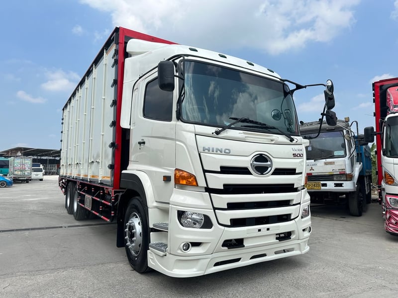 10ล้อHINO FL 260แรงม้า ปี2560 ตู้แห้ง10บาน