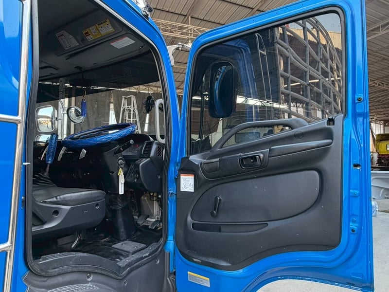 HINO FC 210แรงม้า รถบรรทุก 6ล้อ กระบะคอกสูงสแตนเลส ปี62