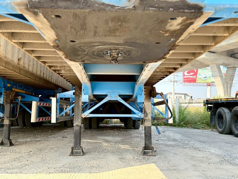 หางก้างปลา2เพลา CIMC ปี2565 ยาว12.50เมตร พร้อมใช้งาน