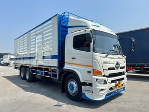 HINO FL 260แรงม้า รถบรรทุก 10ล้อ คอกสูง ปี2017