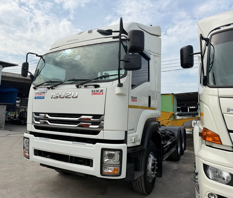 หัวลาก ISUZU GXZ 360แรงม้า ปี2566 รถสวยเดิมๆห้างแท้พร้อมใช้งาน