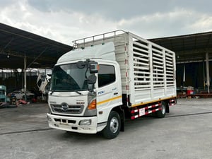 6ล้อHINO FC9J 175 แรงม้า ปี62 กระบะคอกสูง ยาว5.6เมตร