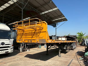 หางพื้นเรียบ 3เพลา  สามมิตร ปี2563