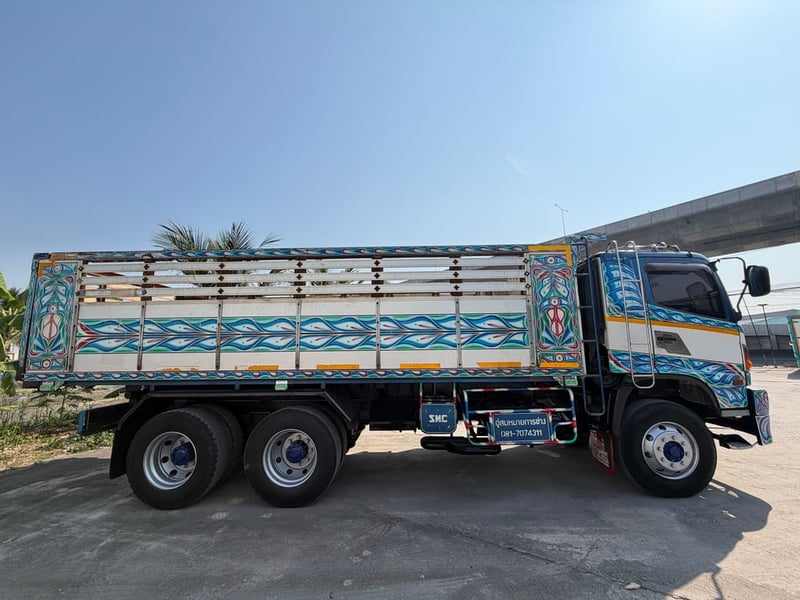 รถดั้มพ์HINO FM 344แรงม้า ปี57 พร้อมใช้งาน