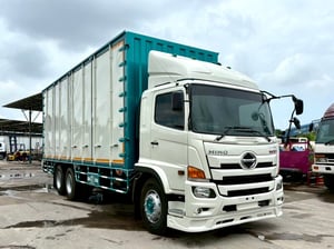 10ล้อhino Victor 260แรงม้า ปี2562 ตู้แห้งยาว7.7เมตรรถพร้อมใช้งาน