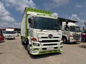 10ล้อHINO FL 260แรงม้า ปี2560 ตู้แห้ง10บาน