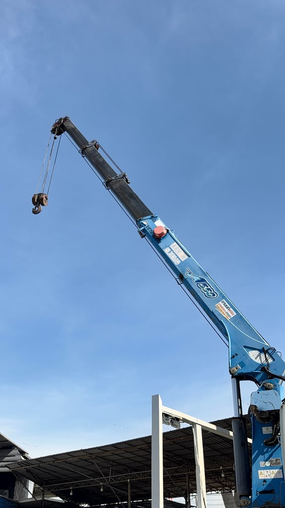 10ล้อติดเครน ISUZU FVZ เครน5.5ตัน4ปลอก พร้อมใช้งาน