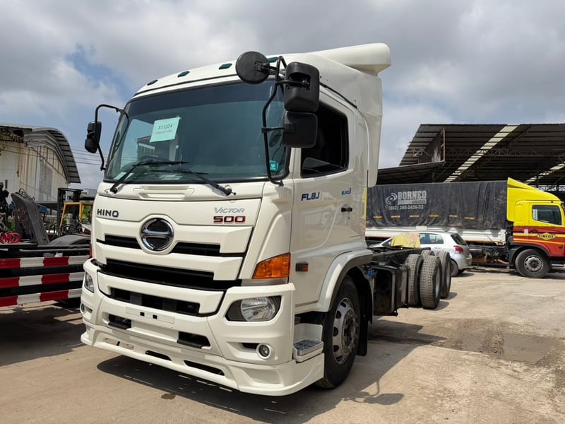 หัวคัสซี 10ล้อ HINO FL 260 ห้างแท้✔️  เก็บงานหัวใหม่ รถไม่เคยมีประวัติ