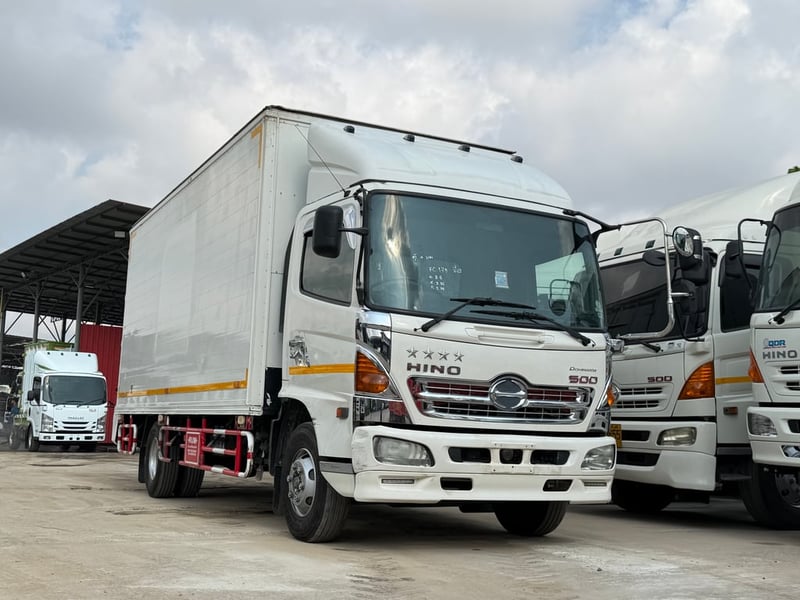 6ล้อHINO FC9J 175แรงม้า ปี2563 ตู้4บาน พร้อมใช้งาน