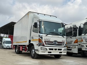 6ล้อHINO FC9J 175แรงม้า ปี2563 ตู้4บาน พร้อมใช้งาน