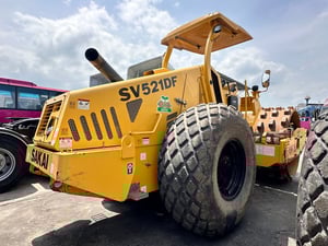 รถบดสั่นสะเทือน SAKAI สองเพลา สองเปลือก