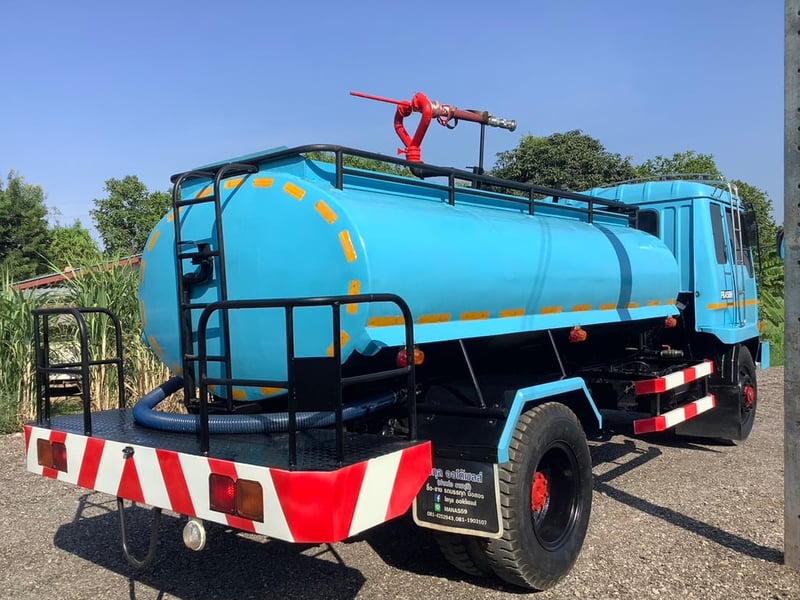 MITSUBISHI FUSO Fk458 195แรงม้า รถบรรทุก 6ล้อ บรรทุกน้ำ ปี2006