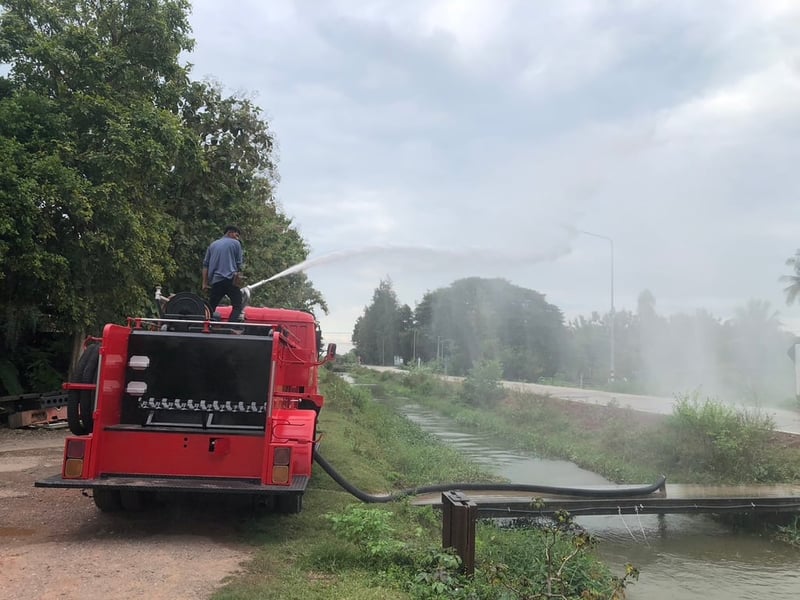 MITSUBISHI FUSO Fk 160แรงม้า รถบรรทุก 6ล้อ รถดับเพลิง ปี2024