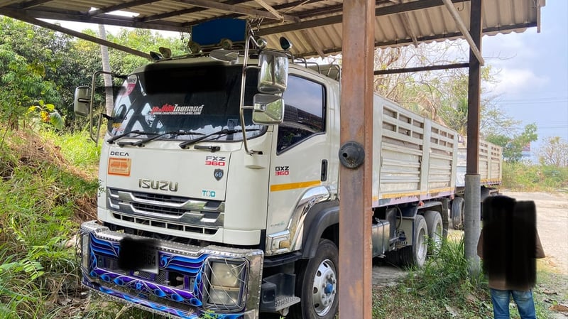 ขายพ่วงแม่ลูกดั้ม ISUZU FXZ360 ลูก3คาน