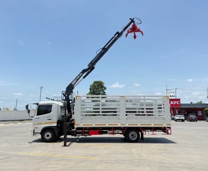 NEW FC9J 175 ติดเฮี๊ยบ 3 ตัน กะบะ 5.65 เมตร สูง 1.80 เมตรเลขไมล์ 8,323 กิโลเมตร จดทะเบียนปี256