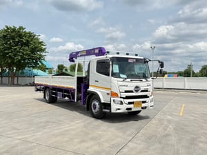 HINO FG8J 240 ติดเครนTADANO ขนาด 5 ตัน 3 ปลอก  กะบะ6.90 เมตร จดทะเบียนปี 2566 ราคา 1,890,000 บาท