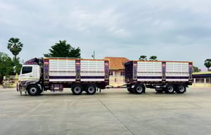 HINO FM2P 380 แม่ลูกไม่ดั้มเลข ไมล์ 77,613 กิโลเมตร แม่ยาว 6.20 ลูกยาว 7.00 สูง 2.20 กว้าง 2.50 เมตร จดทะเบียนปี 2565 ราคา 2,750,000 บาท HINO FM2P 380 แม่ลูกไม่ดั้มเลข ไมล์ 77,613 กิโลเมตร แม่ยาว 6.20 ลูกยาว 7.00 สูง 2.20 กว้าง 2.50 เมตร จดทะเบียนปี 2565 ราคา 2,750,000 บาท