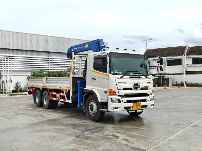 HINO. FL8J 260 ไมล์ 3 หมื่น ปี2567 ติดเครน TADANO ZE555 พร้อมรีโมท ❗️ ขนาด 5 ตัน 5 ปลอก กะบะ 6.50 เมตร ❤️ ราคา 2,650,000 บาท HINO. FL8J 260 ไมล์ 3 หมื่น ปี2567 ติดเครน TADANO ZE555 พร้อมรีโมท ❗️ ขนาด 5 ตัน 5 ปลอก กะบะ 6.50 เมตร ❤️ ราคา 2,650,000 บาท