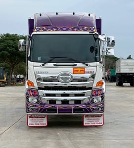 HINO FM2P 380 แม่ลูกไม่ดั้มเลข ไมล์ 77,613 กิโลเมตร แม่ยาว 6.20 ลูกยาว 7.00 สูง 2.20 กว้าง 2.50 เมตร จดทะเบียนปี 2565 ราคา 2,750,000 บาท HINO FM2P 380 แม่ลูกไม่ดั้มเลข ไมล์ 77,613 กิโลเมตร แม่ยาว 6.20 ลูกยาว 7.00 สูง 2.20 กว้าง 2.50 เมตร จดทะเบียนปี 2565 ราคา 2,750,000 บาท