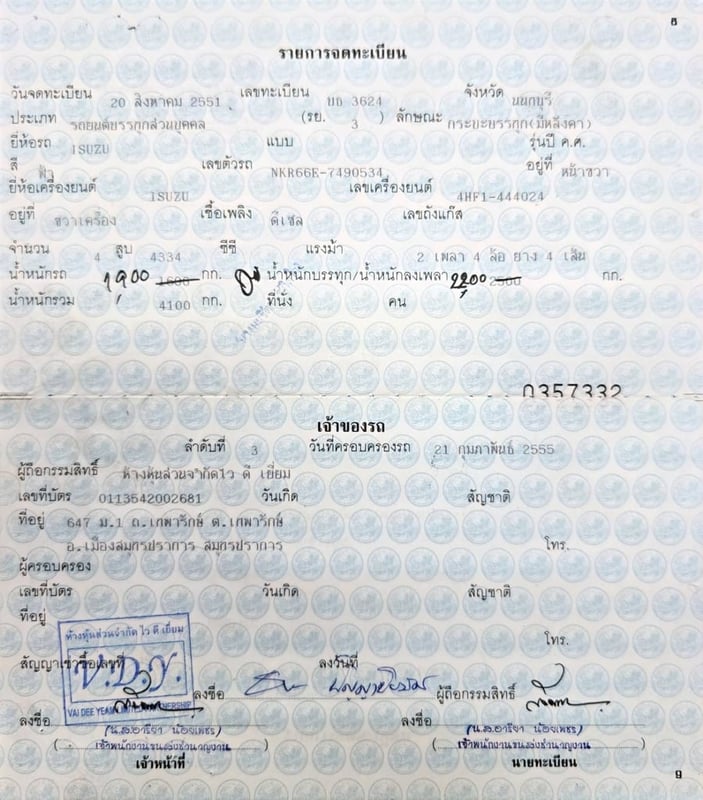 ต้องการขายรถ  NKR 120 แรงม้าปี 51 เอกสารเล่มทะเบียนภาษีครบ+ประกันชั้น1 ตำหนิเครื่องชาร์ปละลายขายตามสภาพ