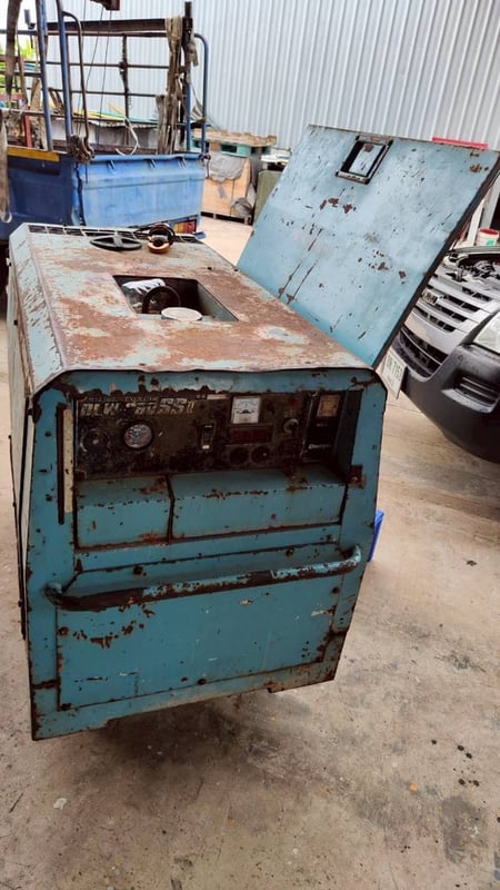 Denyo ขนาด 10 kVA รุ่น BLW-280SS II เครื่องยนต์คูโบต้า 3 สูบ เชื้อเพลิงดีเซล ปั่นไฟได้ 220V. 1 เฟส (ไฟบ้าน) ใช้งานน้อยสำรองไว้ตอนไฟดับ