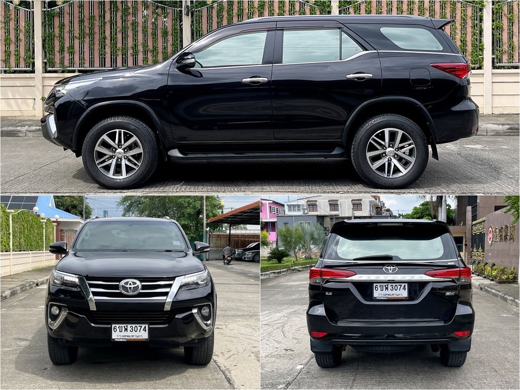 TOYOTA FORTUNER 2.8 V 4WD ปี 2015 จดปี 2018 เกียร์AUTO 4X4 สภาพนางฟ้า