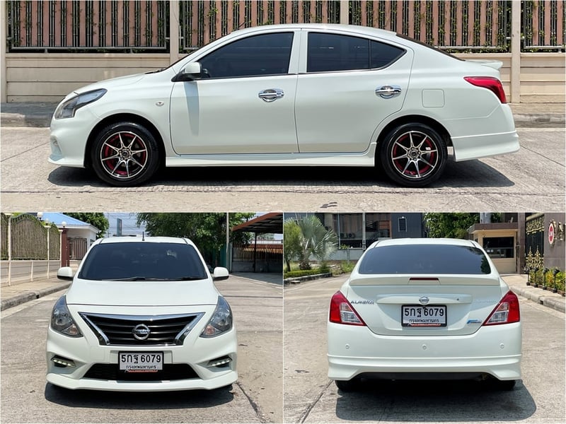 NISSAN ALMERA 1.2 E SPORTECH ปี 2016 AUTO สภาพนางฟ้า