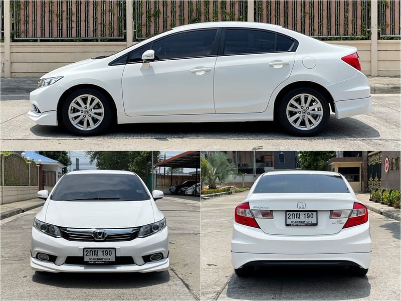 HONDA CIVIC 1.8 EL NAVI (โฉมFB) ปี 2013 สภาพนางฟ้า