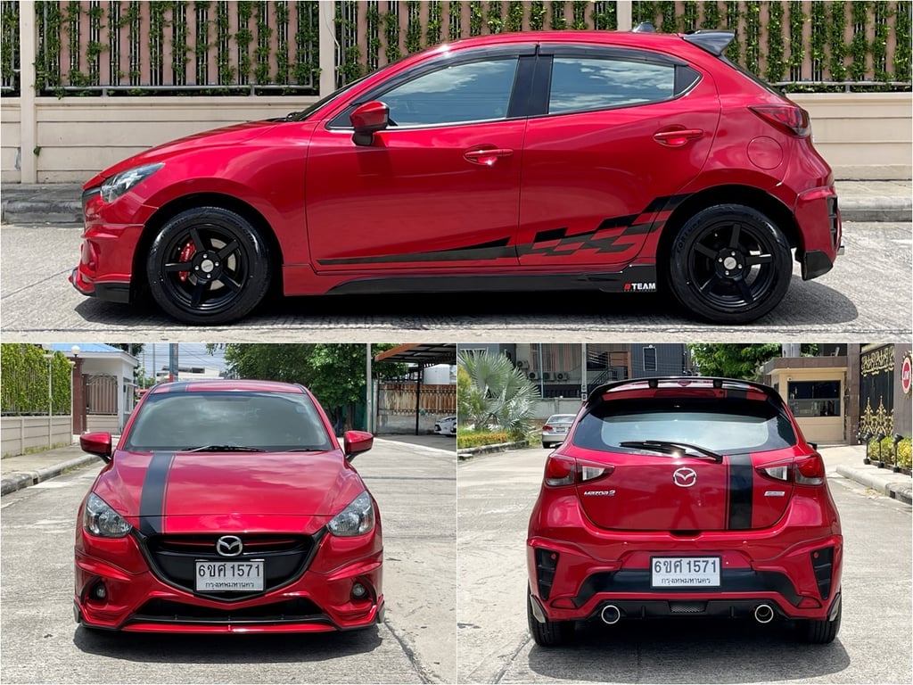 MAZDA 2 1.3 SKYACTIVE SPORT HIGH PLUS ปี 2015 สภาพนางฟ้า