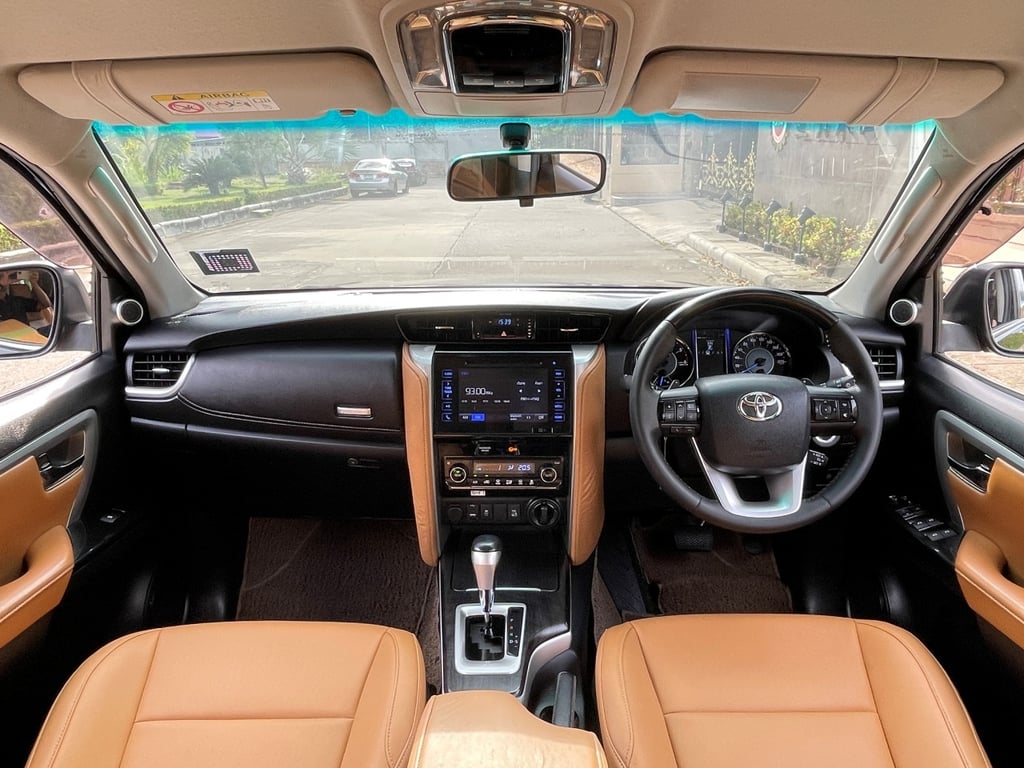 TOYOTA FORTUNER 2.8 V 4WD ปี 2015 จดปี 2018 เกียร์AUTO 4X4 สภาพนางฟ้า