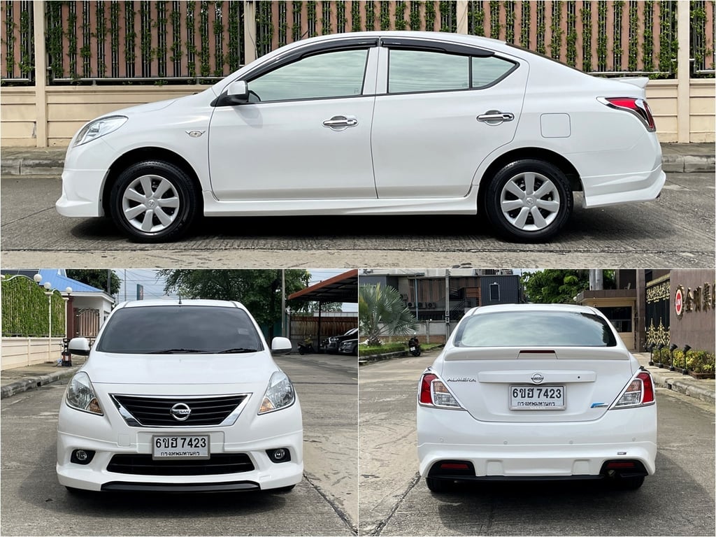 NISSAN ALMERA 1.2 E CVT ปี 2012 เกียร์AUTO สภาพนางฟ้า
