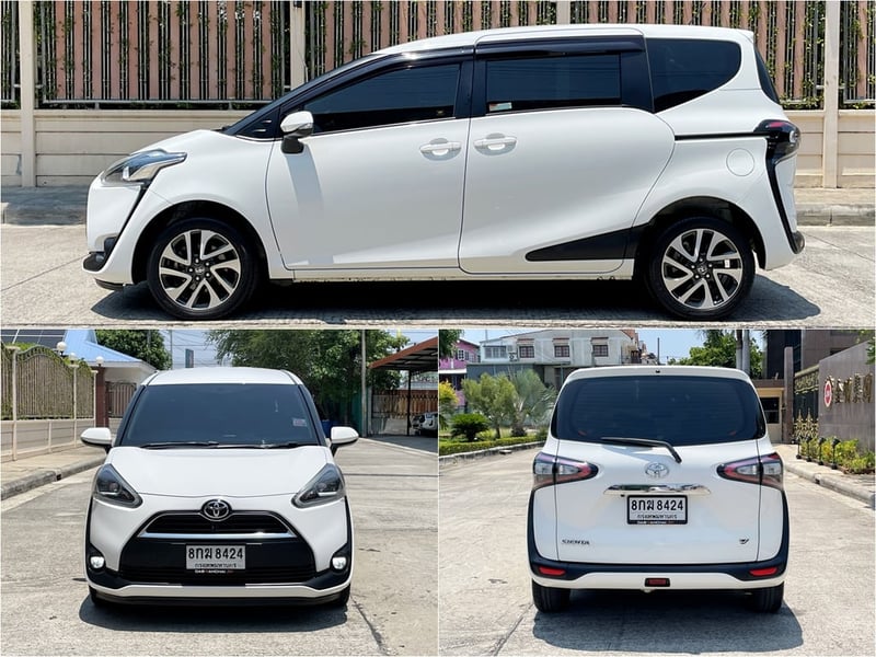 TOYOTA SIENTA 1.5 V ปี 2019 AUTO CVT 7 SPEED สภาพนางฟ้า