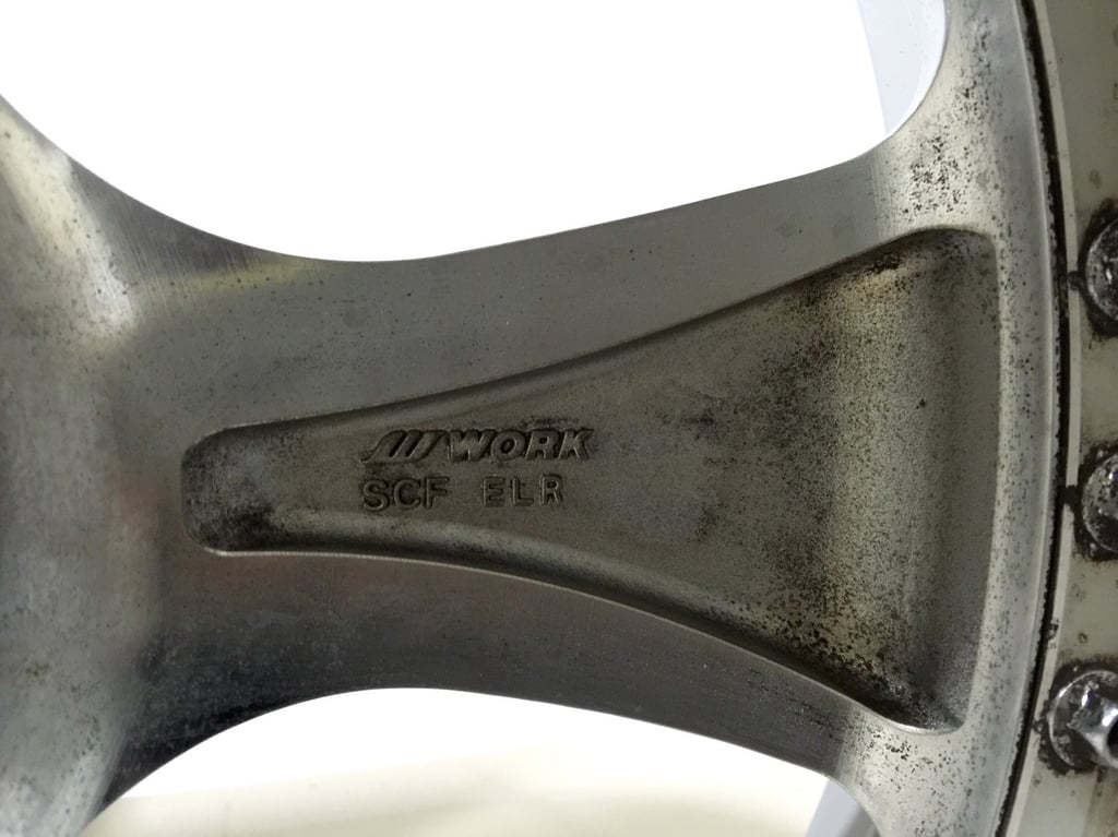 ขายล้อแม็กซ์แท้ W WORK LS105 โครเมี่ยมขอบ 20" หน้ากว้าง 8.5" หน้าหลัง OFF +18 ทั้ง 4 วง 5 รู P.C.D.114.3 MADE IN JAPAN สภาพสวย