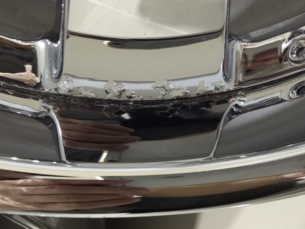 ขายล้อแม็กซ์แท้ W WORK LS105 โครเมี่ยมขอบ 20" หน้ากว้าง 8.5" หน้าหลัง OFF +18 ทั้ง 4 วง 5 รู P.C.D.114.3 MADE IN JAPAN สภาพสวย