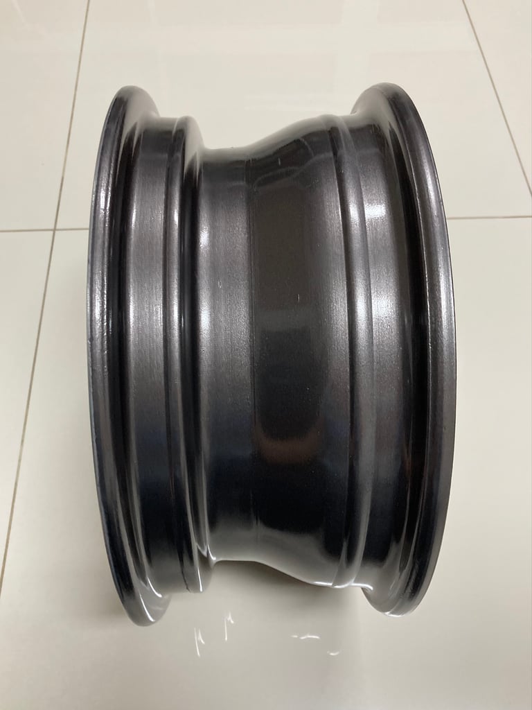 ขายล้อแม็กซ์ลายกล้วย COMPE ขอบ 13 นิ้วขนาด 4 รู 114.3 หน้ากว้าง 5.5 นิ้ว OFFSET +15 ญี่ปุ่นแท้