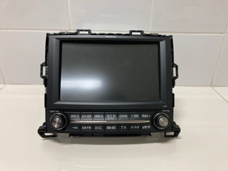 ขายวิทยุจอ 2 ดินติดรถยนต์ TOYOTA รุ่น ALPHARD 2.4L-3..5L ตัวTOP ปี 2012-2014 รหัสเครื่อง (26061) ตัวท็อปสุด