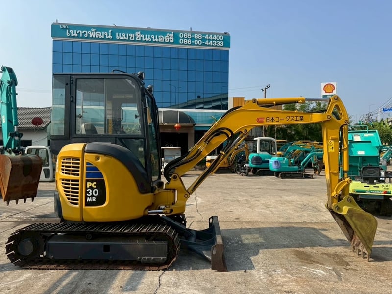KOMATSU PC30MR-3 นำเข้าจากญี่ปุ่น สภาพพร้อมใช้งาน สนใจโทร. 089-0050007 คุณชญานิน หรือ Add LINE ID @sangenjp www.sangenjp.com www.nmc99.com
