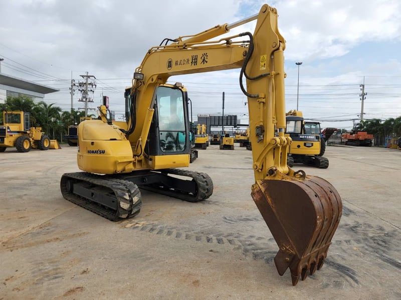 KOMATSU PC78US-8 นำเข้าจากญี่ปุ่น สภาพพร้อมใช้งาน สนใจโทร. 089-0050007 คุณชญานิน หรือ Add LINE ID @sangenjp www.sangenjp.com www.nmc99.com1