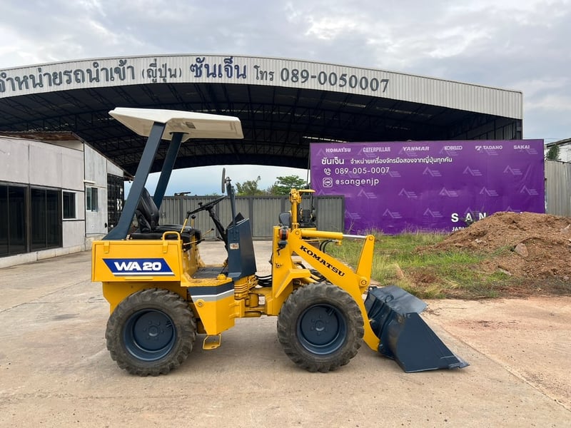 KOMATSU WA20-1 นำเข้าจากญี่ปุ่น สภาพพร้อมใช้งาน สนใจโทร. 089-0050007 คุณชญานิน หรือ Add LINE ID @sangenjp www.sangenjp.com www.nmc99.com