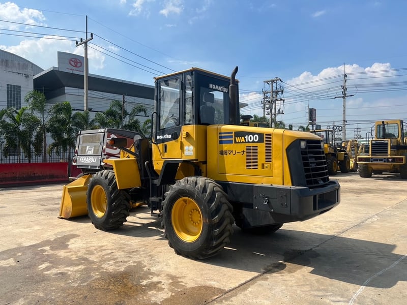 KOMATSU WA100-5 นำเข้าจากญี่ปุ่น สภาพพร้อมใช้งาน สนใจโทร. 089-0050007 คุณชญานิน หรือ Add LINE ID @sangenjp www.sangenjp.com www.nmc99.com