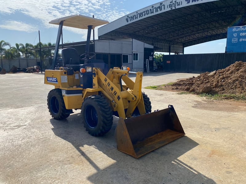 KOMATSU  WA20-1   นำเข้าจากญี่ปุ่น สภาพพร้อมใช้งาน สนใจโทร. 089-0050007 คุณชญานิน หรือ Add LINE ID @sangenjp www.sangenjp.com www.nmc99.com