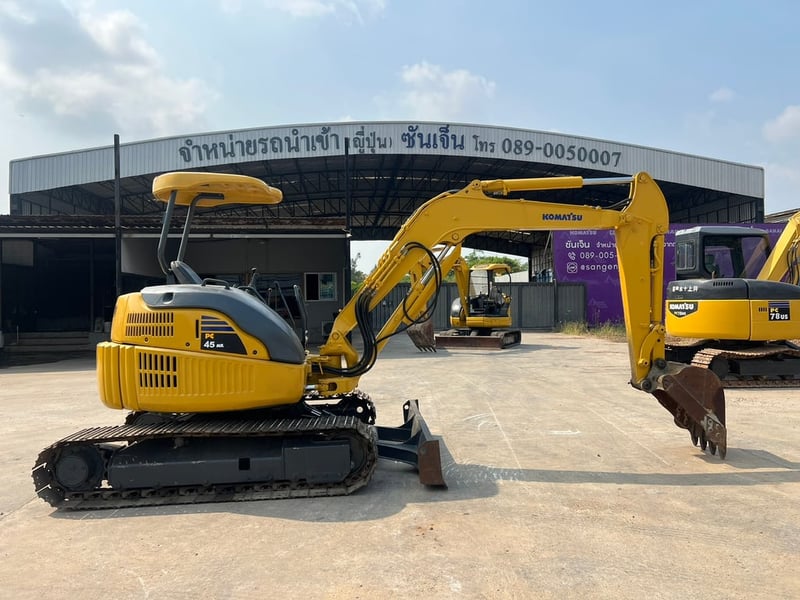 KOMATSU PC45MR-1 นำเข้าจากญี่ปุ่น สภาพพร้อมใช้งาน สนใจโทร. 089-0050007 คุณชญานิน หรือ Add LINE ID @sangenjp www.sangenjp.com www.nmc99.com
