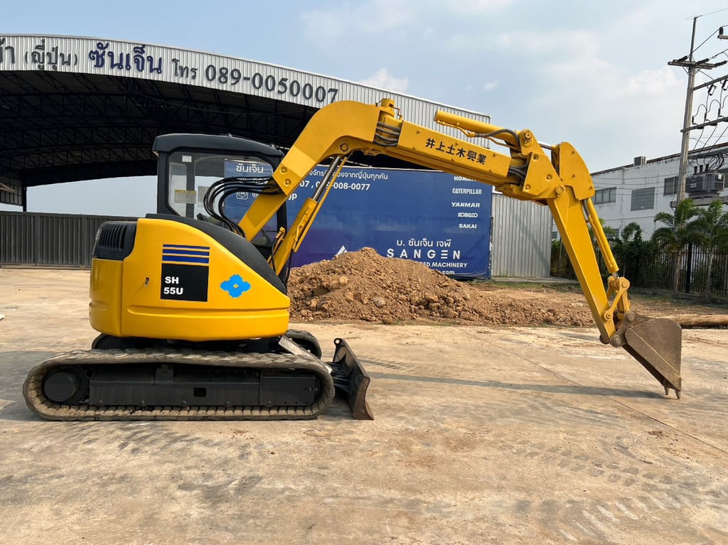 SUMITOMO SH55U นำเข้าจากญี่ปุ่น สภาพพร้อมใช้งาน สนใจโทร. 089-0050007 คุณชญานิน หรือ Add LINE ID @sangenjp www.sangenjp.com www.nmc99.com