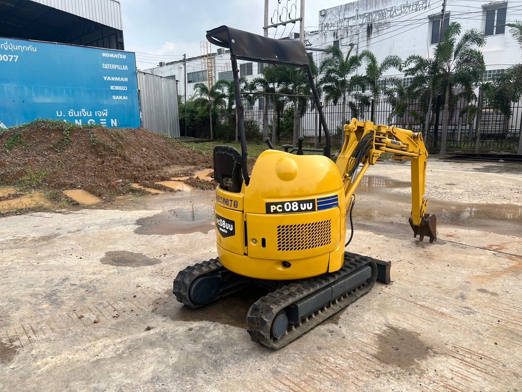 KOMATSU PC08UU-1 นำเข้าจากญี่ปุ่น สภาพพร้อมใช้งาน สนใจโทร. 089-0050007 คุณชญานิน หรือ Add LINE ID @sangenjp www.sangenjp.com www.nmc99.com